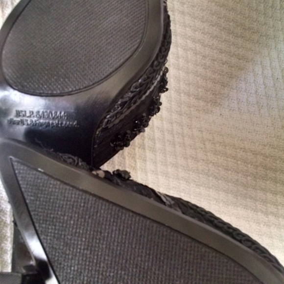 Black sequin mules - Picture 7 of 7